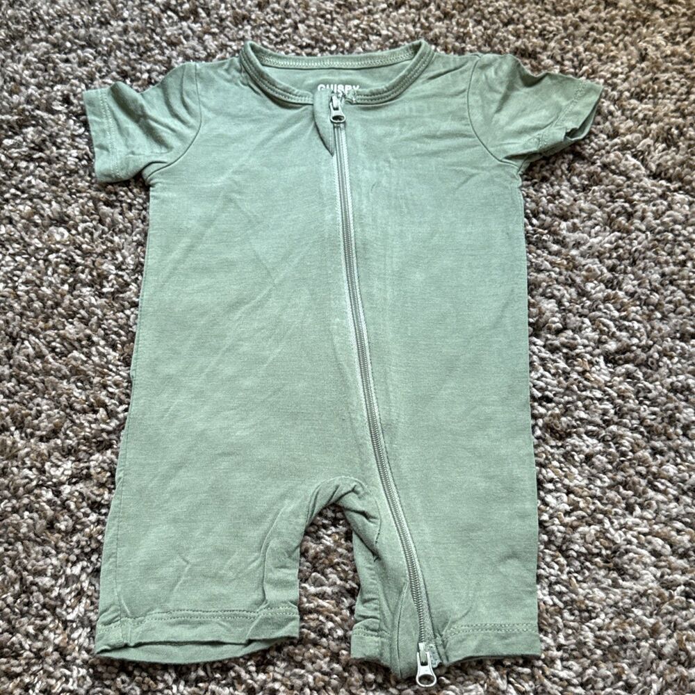 Bamboo Baby Guisby 0-3 Months Short Romper